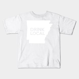 Arkansas Drink Local AR Kids T-Shirt